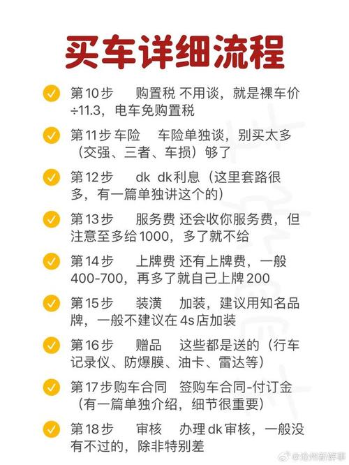 低首付买车手续及注意事项，含选车与申请流程要点