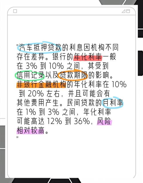 买汽车一般贷款利息是多少_汽车抵押贷款10万利息_个人信用对汽车抵押贷款利息影响