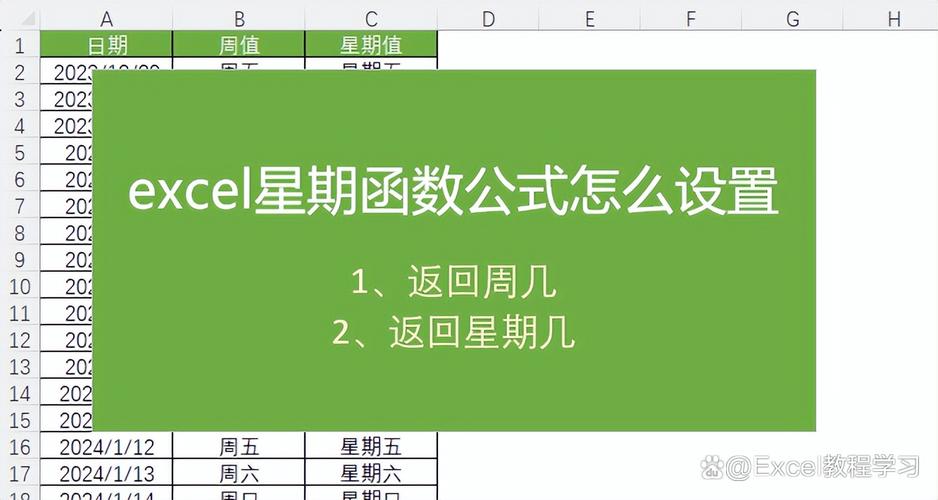 Excel函数计算第几周的方法，你知道几种？