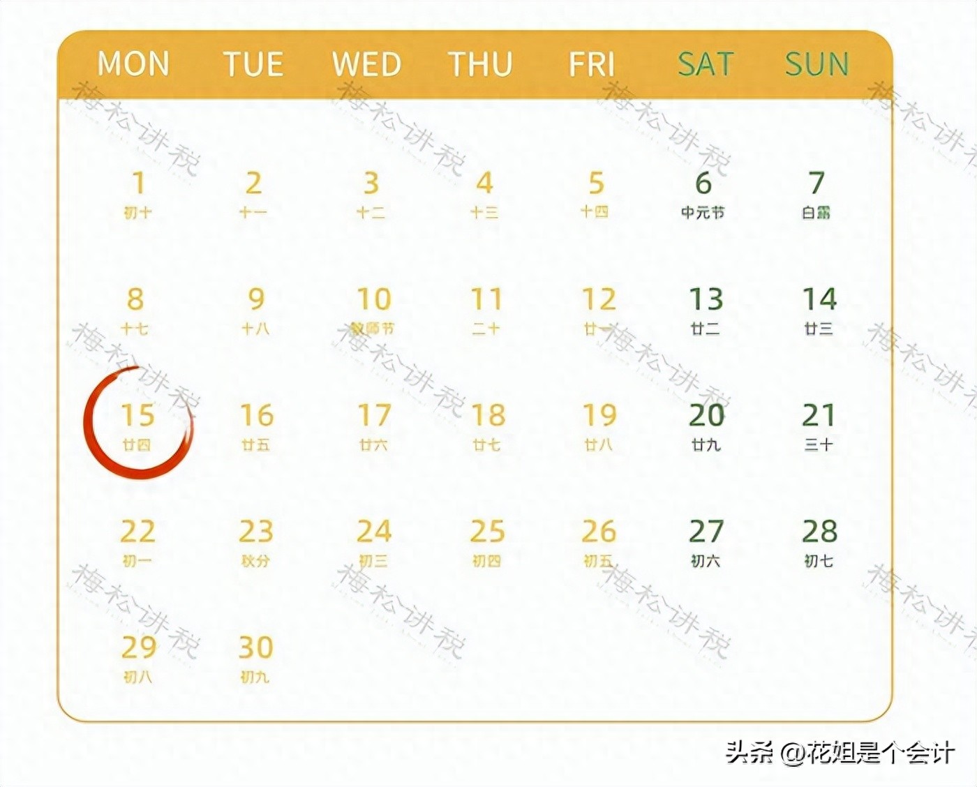 2025年9月征期要点汇总！留抵退税新规及多项税费提醒