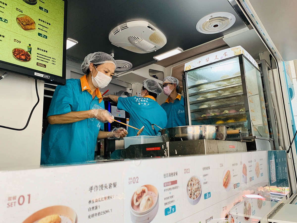 创智天地科技中心逸小兔流动餐车_上海早餐车申请多少钱_上海杨浦区创智天地科技中心早餐车