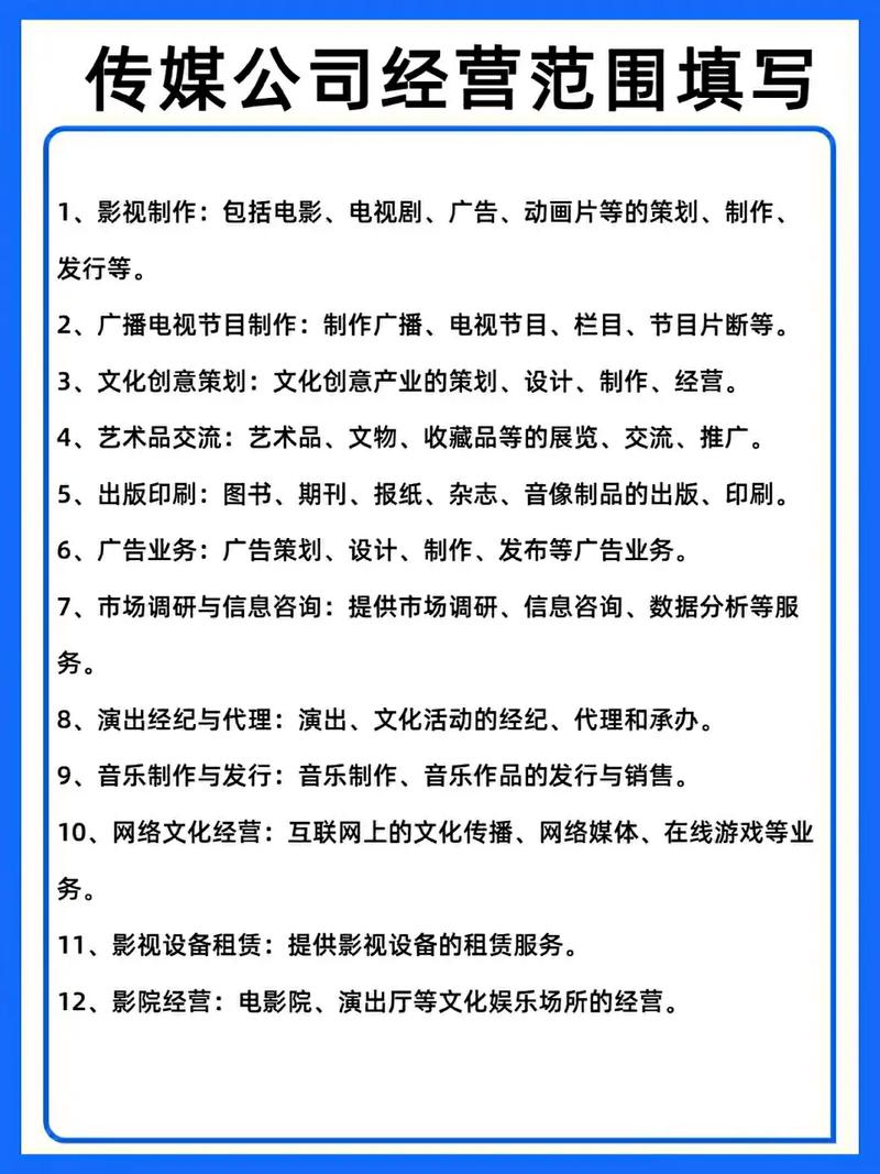 广告公司经营范围怎么填写_公司经营范围大全_广告营销公司经营范围