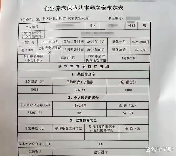 视同缴费年限计算_养老金核算表_养老保险从09到19一共多少钱